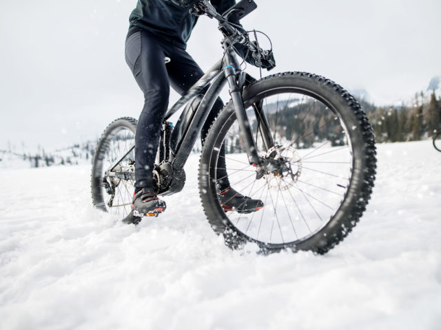 E-Bike Fahren im Winter