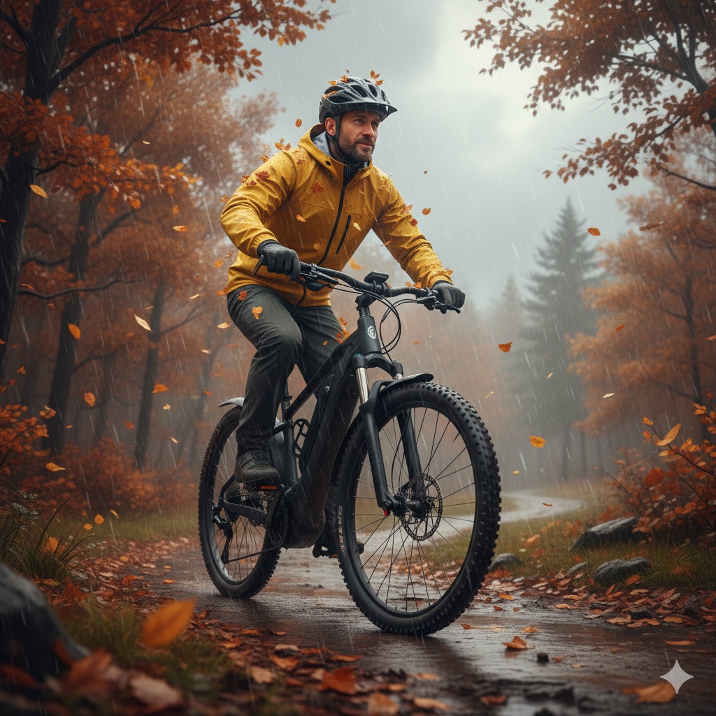 E-Bike im Herbst: Tipps für sicheres und komfortables Fahren